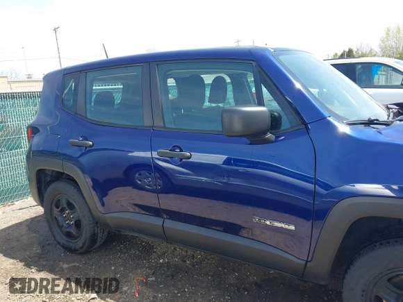 2018 Jeep Renegade Upland z VIN ZACCJBAB9JPH02125, wystawiony jako IAAI lot #42094193 z przebiegiem 91 003 mil mil oraz . Historia ofert i sprzedaży dostępna na DreamBid. Obrazek 13.