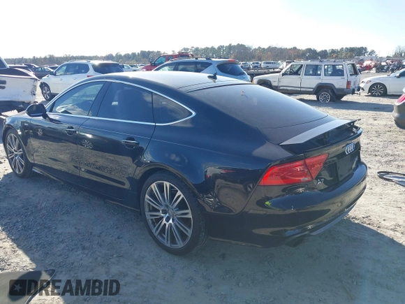 2013 Audi A7 3.0 Prestige with VIN WAU2GAFC2DN065112, listed as a IAAI auction lot 41117426 with 159,105 mi miles. Bid and sale history available at carsss.com. Image 3.