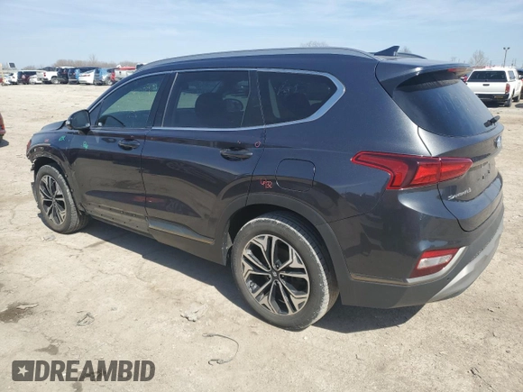2020 Hyundai Santa Fe Limited with VIN 5NMS5CAA1LH196098, listed as a Copart auction lot 49047615 with 51,821 mi miles and Salvage Title. Bid and sale history available at carsss.com. Image 2.