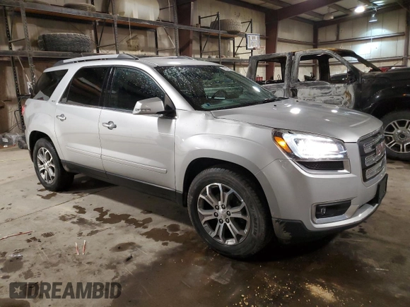 2014 GMC Acadia SLT with VIN 1GKKVRKD0EJ156253, listed as a Copart auction lot 45904635 with 168,341 mi miles and Salvage Title. Bid and sale history available at DreamBid. Image 4.