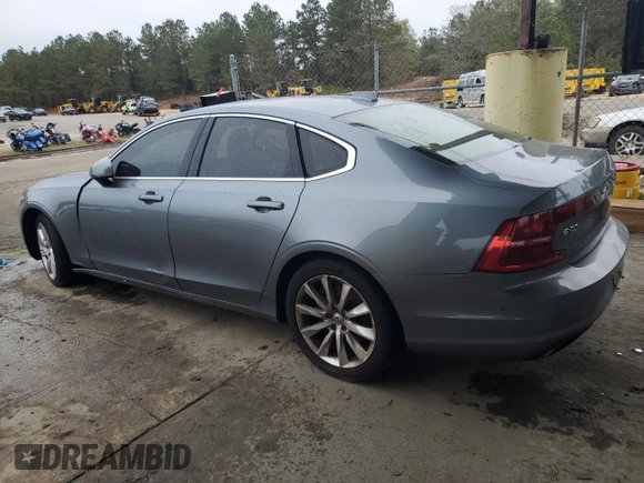 2017 Volvo S90 Momentum with VIN YV1A22MK7H1016668, listed as a Copart auction lot 80563854 with 157,575 mi miles and Clean Title. Bid and sale history available at carsss.com. Image 2.