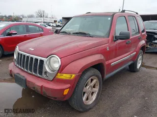 2007 Jeep Liberty Limited with VIN 1J4GL58K17W524722, listed as a IAAI auction lot 41950138 with 138,696 mi miles. Bid and sale history available at carsss.com. Image 2.