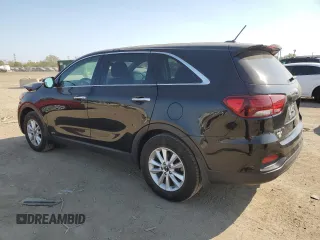 2019 Kia Sorento LX with VIN 5XYPGDA36KG574125, listed as a Copart auction lot 75682494 with 74,344 mi miles and Salvage Title. Bid and sale history available at DreamBid. Image 2.