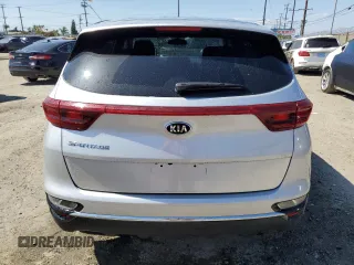 2021 Kia Sportage LX with VIN KNDPM3AC4M7863040, listed as a Copart auction lot 52040075 with 13,233 mi miles and Salvage Title. Bid and sale history available at DreamBid. Image 6.