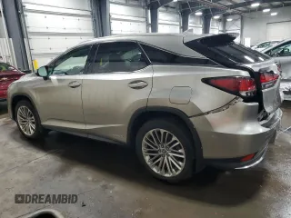 2020 Lexus RX 450h with VIN 2T2JGMDA8LC049608, listed as a Copart auction lot 58068145 with 67,935 mi miles and Salvage title. Bid and sale history available at DreamBid. Image 2.
