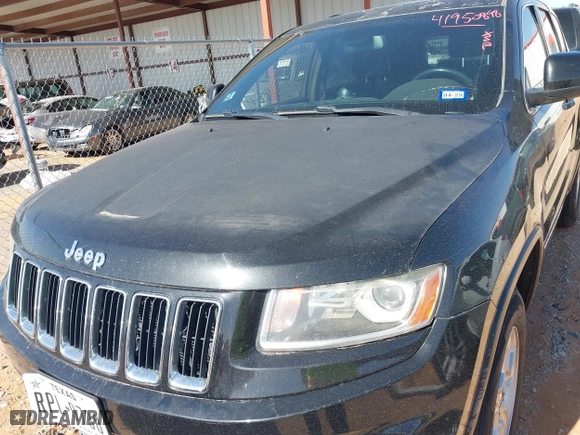 2014 Jeep Grand Cherokee Laredo with VIN 1C4RJEAG1EC348070, listed as a IAAI auction lot 41950898 with 129,883 mi miles. Bid and sale history available at carsss.com. Image 10.