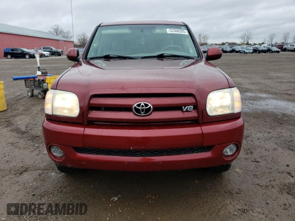 2006 Toyota Tundra Limited with VIN 5TBDT481X6S503174, listed as a Copart auction lot 53360285 with 335,458 mi miles and Clean Title. Bid and sale history available at DreamBid. Image 5.