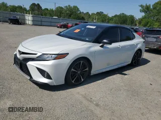 2019 Toyota Camry XSE с VIN 4T1BZ1HK8KU032275, выставлен на аукционе Copart как лот 52227125 с пробегом 97 731 миль миль и Списание • Salvage title. История ставок и продаж доступна на DreamBid. Изображение 1.