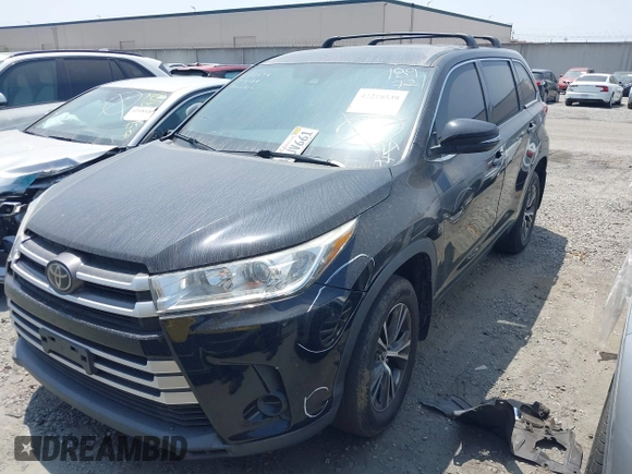 2018 Toyota Highlander LE with VIN 5TDZZRFH5JS284982, listed as a IAAI auction lot 42218539 with 76,868 mi miles and . Bid and sale history available at DreamBid. Image 18.