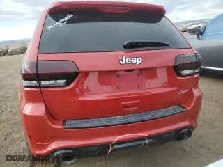 2015 Jeep Grand Cherokee SRT with VIN 1C4RJFDJ4FC136861, listed as a Copart auction lot 86754194 with 98,262 mi miles and Salvage Title. Bid and sale history available at carsss.com. Image 6.