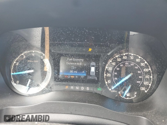 2021 Ford Ranger XL with VIN 1FTER4FH9MLD13892, listed as a Copart auction lot 59750245 with 22,932 mi miles and Salvage title. Bid and sale history available at DreamBid. Image 9.