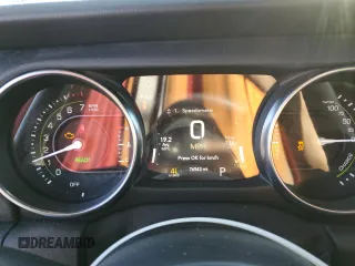 2021 Jeep Wrangler Unlimited Sahara with VIN 1C4JJXP64MW762819, listed as a Copart auction lot 49796845 with 76,543 mi miles and Salvage Title. Bid and sale history available at DreamBid. Image 9.