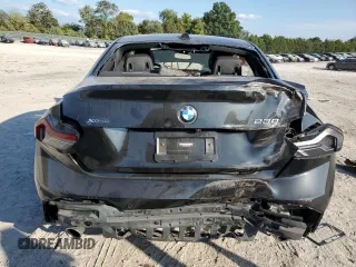2023 BMW 2 Series 230i xDrive with VIN 3MW33CM00P8D27298, listed as a Copart auction lot 71089464 with 0 mi miles and Salvage Title. Bid and sale history available at carsss.com. Image 6.