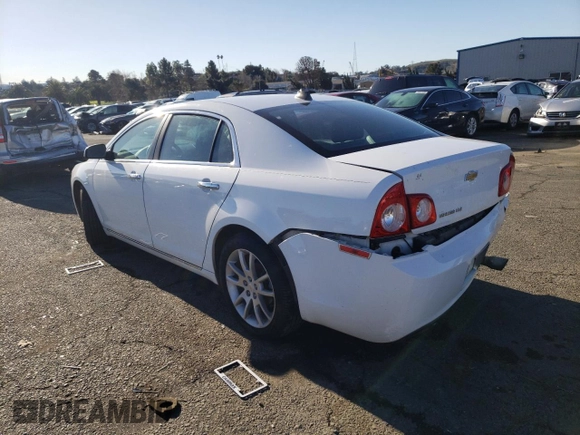 2012 Chevrolet Malibu LTZ with VIN 1G1ZG5E77CF131460, listed as a Copart auction lot 45423065 with 82,817 mi miles and Salvage Title. Bid and sale history available at DreamBid. Image 2.