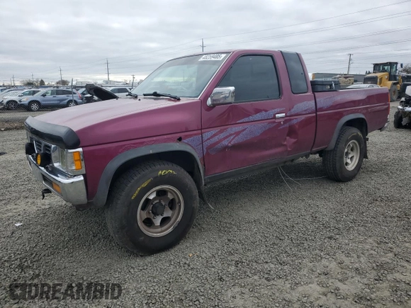 1995 Nissan Frontier SE z VIN 1N6HD16Y0SC364833, wystawiony jako Copart lot #48259485 z przebiegiem 152 592 mil mil oraz Szkoda całkowita • Salvage title. Historia ofert i sprzedaży dostępna na DreamBid. Obrazek 1.
