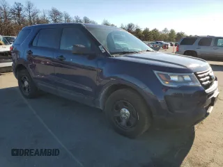 2017 Ford Police Interceptor Utility z VIN 1FM5K8ATXHGD67316, wystawiony jako Copart lot #84960974 z przebiegiem 163 218 mil mil oraz Czysty tytuł • Clean title. Historia ofert i sprzedaży dostępna na DreamBid. Obrazek 4.