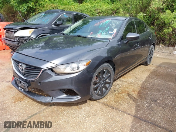 2014 Mazda 6 i Sport with VIN JM1GJ1U66E1129233, listed as a IAAI auction lot 42045330 with 195,071 mi miles and . Bid and sale history available at carsss.com. Image 2.