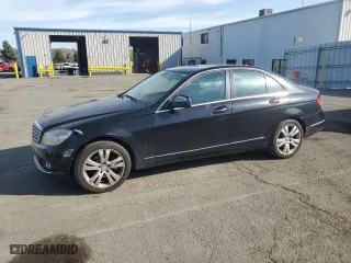 2008 Mercedes-Benz C-Class 3.0L Sport with VIN WDDGF54X78F062947, listed as a Copart auction lot 53207565 with 0 mi miles and Clean Title. Bid and sale history available at carsss.com. Image 1.