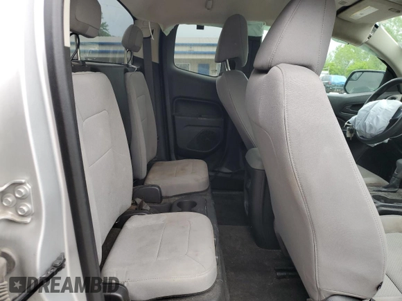 2018 Chevrolet Colorado 4WD Work Truck with VIN 1GCHTBEN2J1208385, listed as a Copart auction lot 57336815 with 136,098 mi miles and Salvage title. Bid and sale history available at DreamBid. Image 10.