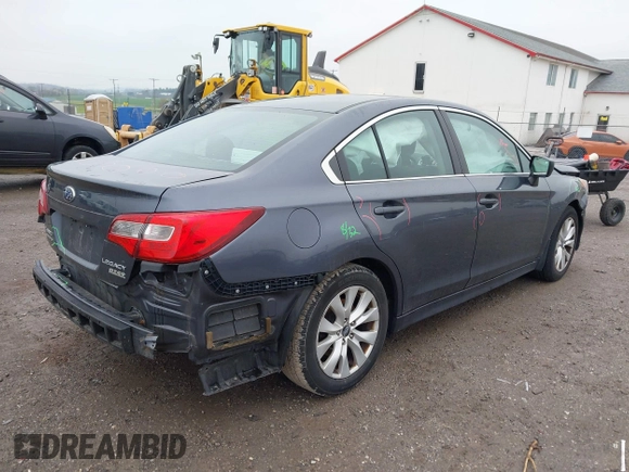 2017 Subaru Legacy with VIN 4S3BNAB60H3007395, listed as a IAAI auction lot 42011789 with 171,508 mi miles. Bid and sale history available at carsss.com. Image 4.