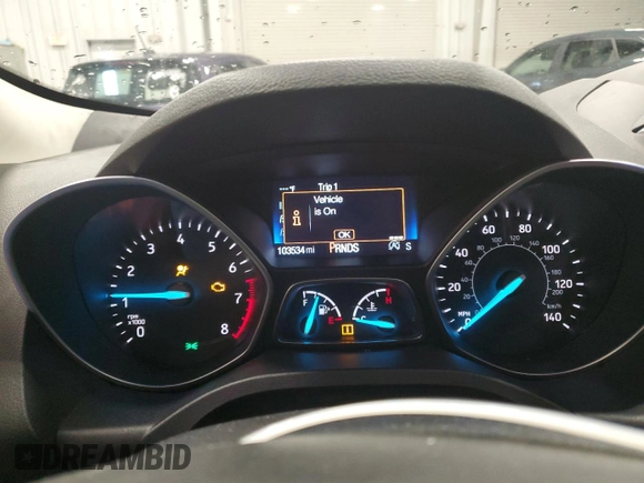 2018 Ford Escape SE with VIN 1FMCU9GD5JUA21902, listed as a Copart auction lot 53914675 with 103,534 mi miles and Non Repairable. Bid and sale history available at carsss.com. Image 9.