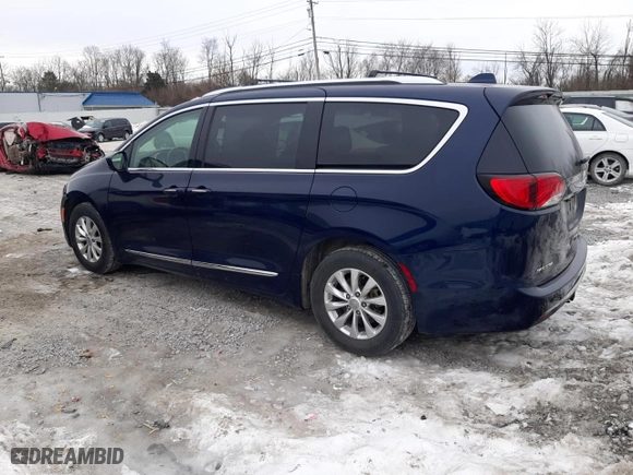 2018 Chrysler Pacifica Touring L Plus with VIN 2C4RC1EG5JR235107, listed as a Copart auction lot 89121465 with 115,663 mi miles and Salvage Title. Bid and sale history available at carsss.com. Image 2.