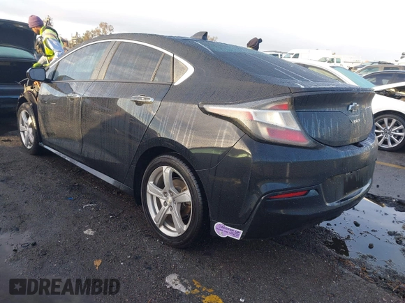 2019 Chevrolet Volt LT with VIN 1G1RC6S55KU131150, listed as a IAAI auction lot 41573256 with 124,418 mi miles. Bid and sale history available at carsss.com. Image 3.