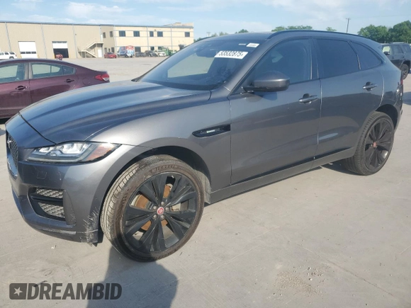 2017 Jaguar F-Pace 35t R-Sport with VIN SADCL2BV7HA492920, listed as a Copart auction lot 53532875 with 132,746 mi miles and Clean title. Bid and sale history available at DreamBid. Image 1.