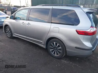 2019 Toyota Sienna LE with VIN 5TDJZ3DC1KS223552, listed as a IAAI auction lot 41809475 with 77,809 mi miles. Bid and sale history available at carsss.com. Image 3.