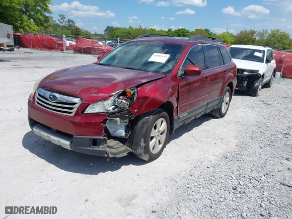 2012 Subaru Outback 3.6R Limited with VIN 4S4BRDKC3C2280725, listed as a IAAI auction lot 42023132 with 154,415 mi miles. Bid and sale history available at carsss.com. Image 2.