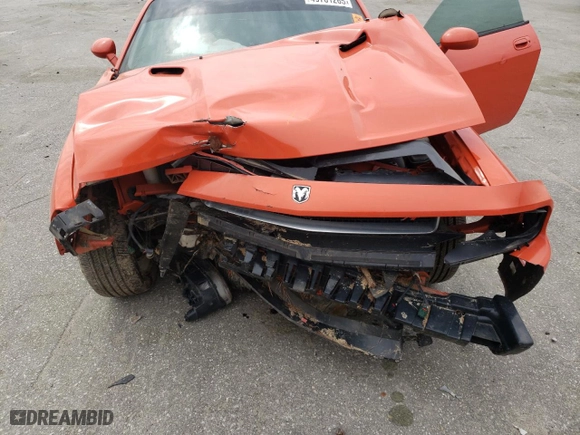 2010 Dodge Challenger R/T with VIN 2B3CJ5DT2AH322844, listed as a Copart auction lot 49781265 with 0 mi miles and Salvage Title. Bid and sale history available at carsss.com. Image 11.