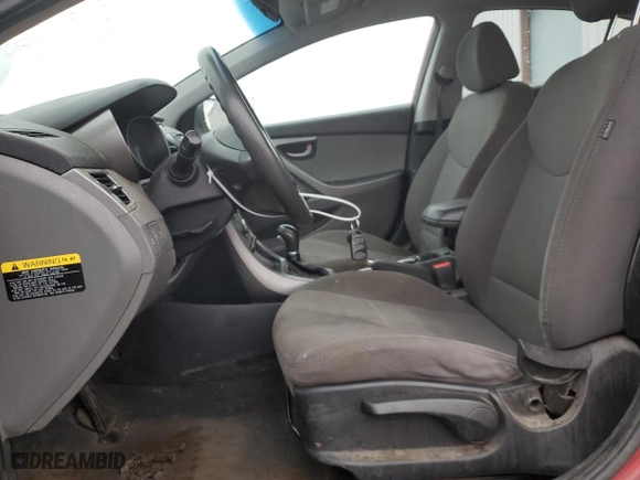 2014 Hyundai Elantra Limited with VIN 5NPDH4AE0EH528109, listed as a Copart auction lot 43054255 with 128,305 mi miles and Salvage Title. Bid and sale history available at carsss.com. Image 7.