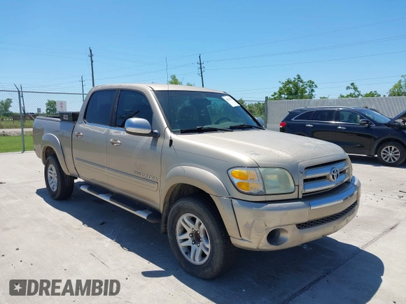 2004 Toyota Tundra SR5 with VIN 5TBET34124S437317, listed as a IAAI auction lot 42255393 with 308,387 mi miles and . Bid and sale history available at DreamBid. Image 1.