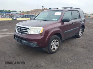 2013 Honda Pilot LX with VIN 5FNYF4H25DB029032, listed as a IAAI auction lot 42661736 with 128,096 mi miles and . Bid and sale history available at DreamBid. Image 19.