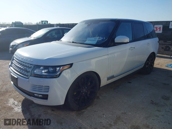 2017 Land Rover Range Rover z VIN SALGS2FE0HA327892, wystawiony jako IAAI lot #41955409 z przebiegiem 201 529 mil mil oraz . Historia ofert i sprzedaży dostępna na DreamBid. Obrazek 17.