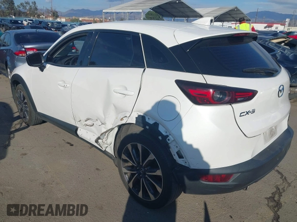 2019 Mazda CX-3 Touring with VIN JM1DKDC77K1453511, listed as a IAAI auction lot 41414781 with 60,511 mi miles. Bid and sale history available at carsss.com. Image 3.