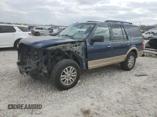 2011 Ford Expedition XLT with VIN 1FMJU1H52BEF47545, listed as a Copart auction lot 52987825 with 127,500 mi miles and Salvage title. Bid and sale history available at DreamBid. Image 1.