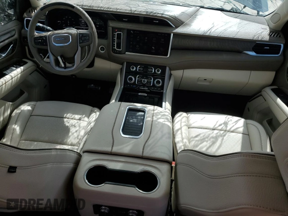 2024 GMC Yukon XL Denali with VIN 1GKS2JKL4RR226295, listed as a Copart auction lot 76113274 with 6,676 mi miles and Salvage Title. Bid and sale history available at carsss.com. Image 8.