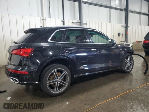 2018 Audi SQ5 Premium Plus with VIN WA1A4AFY7J2200661, listed as a Copart auction lot 67159764 with 69,524 mi miles and Salvage Title. Bid and sale history available at DreamBid. Image 3.