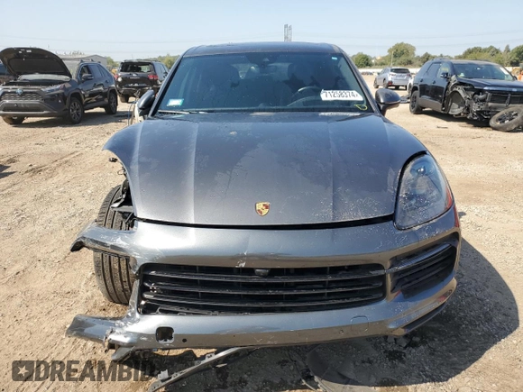2021 Porsche Cayenne S with VIN WP1AB2AY8MDA27989, listed as a Copart auction lot 71258374 with 19,435 mi miles and Salvage title. Bid and sale history available at DreamBid. Image 5.