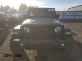 2023 Jeep Wrangler Sport S with VIN 1C4HJXDG3PW646818, listed as a Copart auction lot 77016834 with 12,118 mi miles and Clean Title. Bid and sale history available at DreamBid. Image 5.