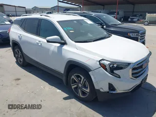 2019 GMC Terrain SLT with VIN 3GKALPEV7KL232677, listed as a IAAI auction lot 41995282 with 73,712 mi miles and . Bid and sale history available at carsss.com. Image 1.
