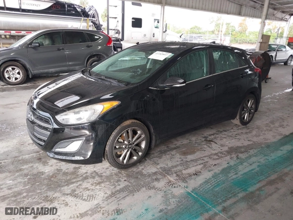 2016 Hyundai Elantra GT with VIN KMHD35LH0GU340433, listed as a IAAI auction lot 41183897 with 106,497 mi miles. Bid and sale history available at carsss.com. Image 17.