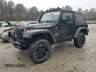 2007 Jeep Wrangler X with VIN 1J4FA24147L125463, listed as a Copart auction lot 51818715 with 190,116 mi miles and Clean Title. Bid and sale history available at carsss.com. Image 1.