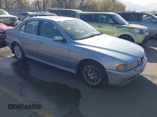 2003 BMW 5 Series 530i with VIN WBADT53483CE94499, listed as a IAAI auction lot 41957118 with 1 mi miles. Bid and sale history available at carsss.com. Image 1.