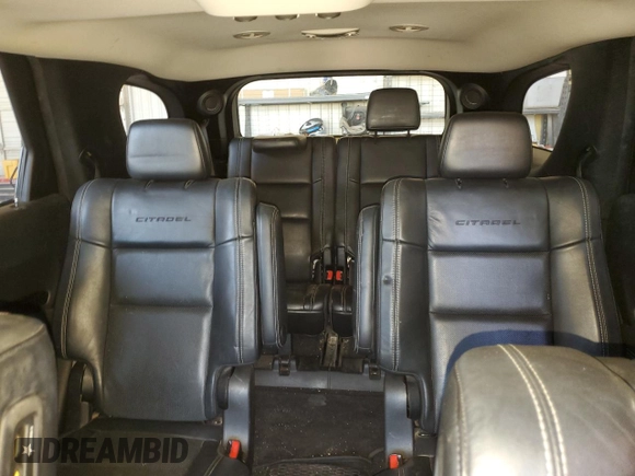 2014 Dodge Durango Citadel z VIN 1C4RDJEG6EC531183, wystawiony jako Copart lot #52573235 z przebiegiem 219 348 mil mil oraz Szkoda całkowita • Salvage title. Historia ofert i sprzedaży dostępna na DreamBid. Obrazek 10.