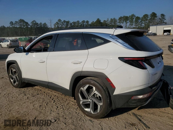2024 Hyundai Tucson Limited with VIN 5NMJE3DE1RH389810, listed as a Copart auction lot 43654645 with 6,847 mi miles and Salvage Title. Bid and sale history available at carsss.com. Image 2.