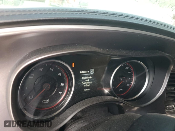 2020 Dodge Charger R/T with VIN 2C3CDXCT3LH219880, listed as a Copart auction lot 49204495 with 73,362 mi miles and Salvage Title. Bid and sale history available at DreamBid. Image 9.