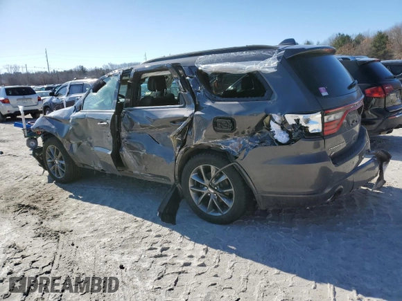 2018 Dodge Durango GT with VIN 1C4RDJDG8JC448494, listed as a Copart auction lot 46819135 with Not Provided miles and Salvage Title. Bid and sale history available at DreamBid. Image 2.