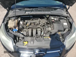 2014 Ford Focus Titanium with VIN 1FADP3N27EL251229, listed as a Copart auction lot 62201195 with 75,534 mi miles and Salvage title. Bid and sale history available at DreamBid. Image 11.